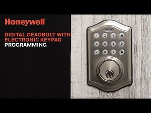 Honeywell Classic Lock Programming