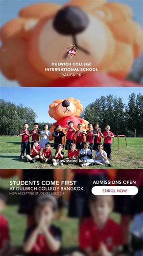 Students Come First at Dulwich College International School Bangkok. At the heart of all that we do is a collective philosophy that 'Students Come First'. Across all Dulwich College International schools is a rich, broad and balanced curriculum that personalised pathways for every student to thrive in their chosen area, or remain all-rounders. These pathways have secured spots at Oxbridge and Ivy universities, US Top 20, UK G5, and more prestigious universities worldwide, where our students cont