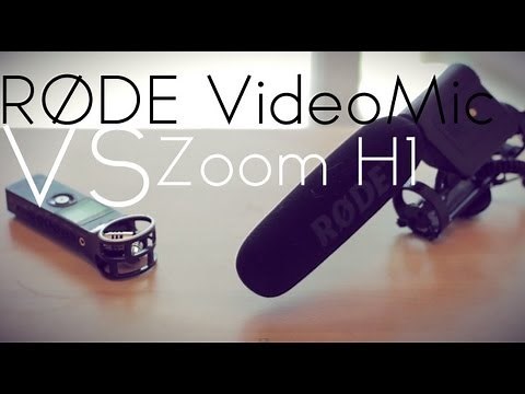 Rode Videomic vs Zoom H1