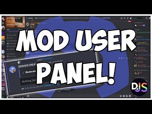 How to make a MODERATE USER PANEL for your discord bot! || Discord.js V14