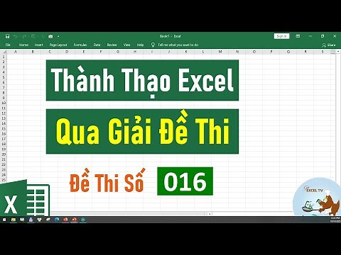 Master Excel Through Solving Test Questions | Test Number 016