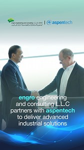Engro Engineering & Consulting and AspenTech come together to deliver advanced digital and engineering solutions across the GCC region, combining global technology leadership with proven execution to enable smarter, more reliable, and sustainable industrial operations. #Engro #ENablingGROwth | Engro