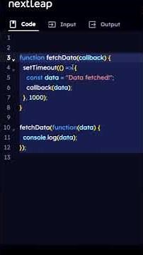 JavaScript Callback Functions Explained | What Are Callbacks in JavaScript?