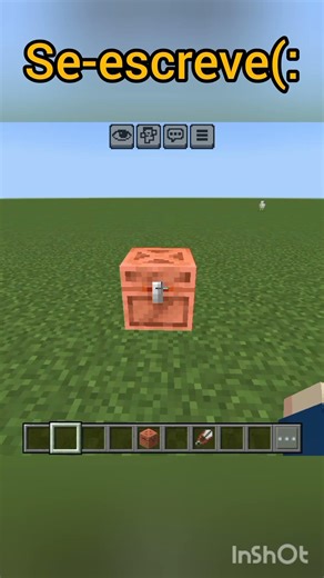 isso é um baú de cobre no Minecraft #minecraft#minecreftpe