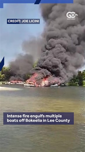 Crews battled three boat fires off of Bokeelia on Friday afternoon. According to the Florida Fish and Wildlife Conservation Commission, the incident involved a cabin cruiser and two pontoon-style boats.