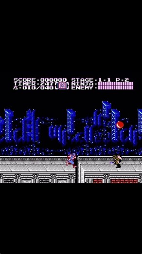 Nintendo NES Ninja Gaiden 2: The Dark Sword of Chaos Using RetroArch Emulator On My IPhone