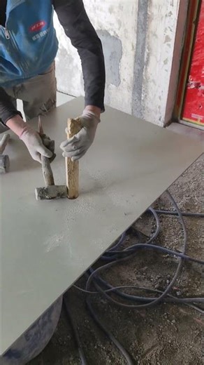 Simple Tile Cutting Trick | Fast Construction Method