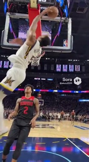 全然ダンクしてくれない！ #ai映像 #aigenerated