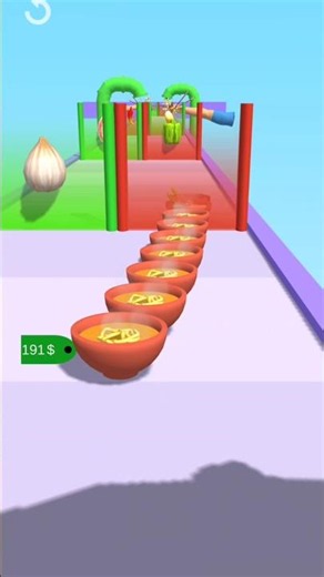 Ramen 🍜 Stack Gameplay| Level-107 #crossbowpsk #games #gaming #shorts