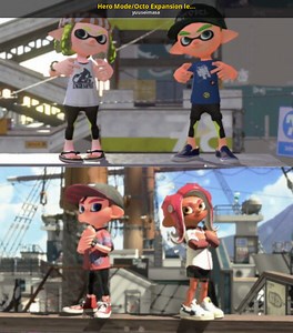 Hero Mode/Octo Expansion legwear swaps Mod for Splatoon 2 | Splatoon 2 Mods
