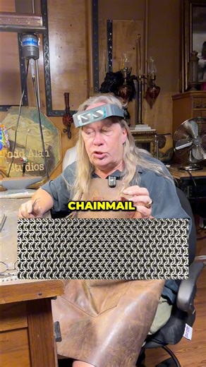 112K views · 2.8K reactions | Learn from Todd what chainmail is as he shares details about its history and use! #jewelry #engagementring #weddingrings #weddingring #ringmaking | Todd Alan Gallery | Facebook