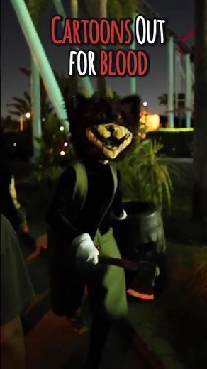 INKED Is a Cartoon Nightmare 😳 | Knott’s Scary Farm 2026 #shorts