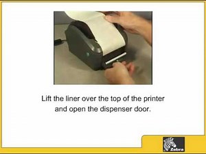 Zebra GX420D Dispenser Mode