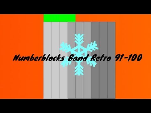 Numberblocks Band Retro 91-100 For Trioctoblock24