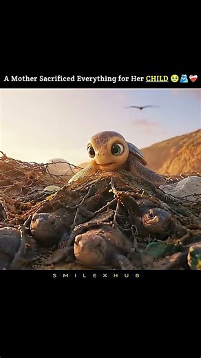 A mother's secrifice 🥹#emotional​ ❤#lifequotes​ #maa​ #turtle​ #lovequotes​ #viral​ #shorts​