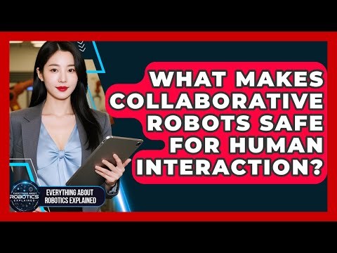 What Makes Collaborative Robots Safe For Human Interaction? - Everything About Robotics Explained