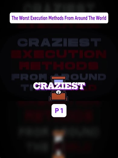 The Worst Execution Methods From Around The World #animation #fyp #viral #animate