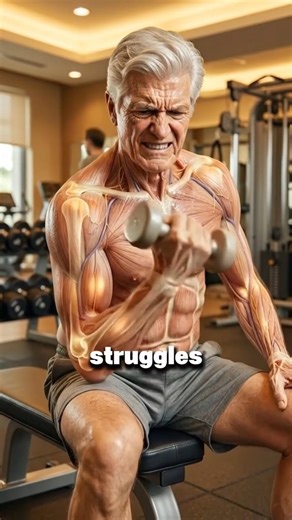What really happens if a 60-year-old man starts going to the gym? #gym #facts