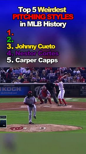 Top 5 Weirdest Pitching Styles in MLB History #mlb #baseball | Sleek Strikeout