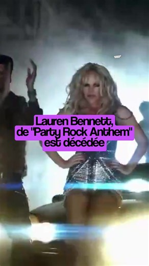 Lauren Bennett, membre de G.R.L. et de LMFAO Party Rock Anthem