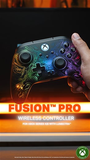 PowerA on Instagram: "When your controller looks this good, why wouldn’t you show it off? 朗 Check out the FUSION Pro Wireless and its magnetic charging stand by following the link in our bio. #PowerA #FUSIONPro #PowerAFUSION #GamingAccessories #XboxGaming #Gaming #ProController #Xbox #HallEffect #Lumectra"