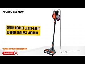 Shark Rocket HV301 Review 🧡 | Ultra-Light Corded Bagless Vacuum for Carpet & Hard Floors