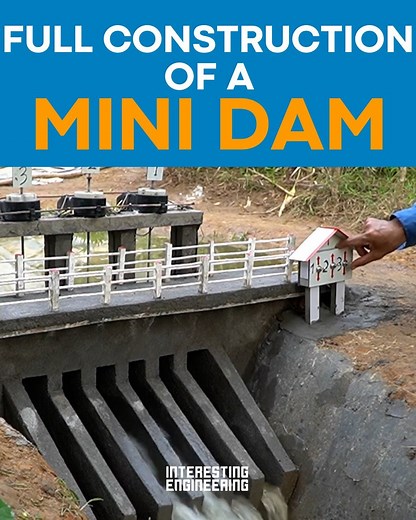 We dare you to go out, pick a place and start building your dam! 🌊 | Interesting Engineering
