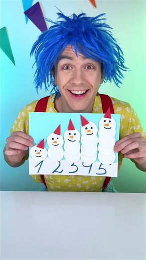 Let’s COUNT SNOWMEN and Learn Numbers! ☃️✨