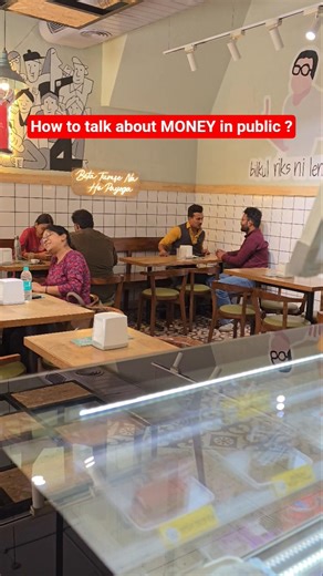Never talk openly about money in public 👍.......#iqsir #moneytalk