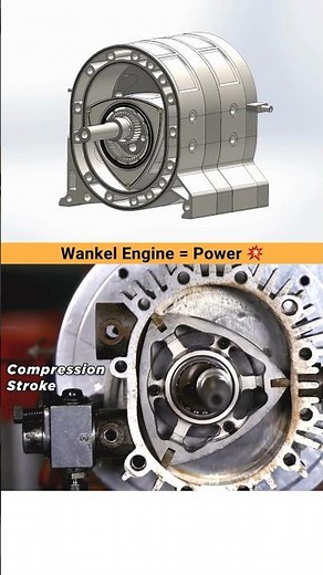 Most powerful Engine - Wankel Engine 🔥