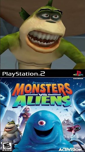 MONSTERS VS ALIENS, THE VIDEO GAME FOR PS2