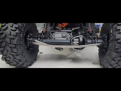 TREAL Axial Ryft front axle install
