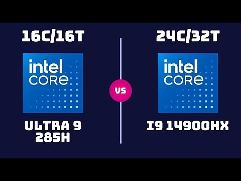Intel Core Ultra 9 285H vs i9-14900HX – CPU Comparison