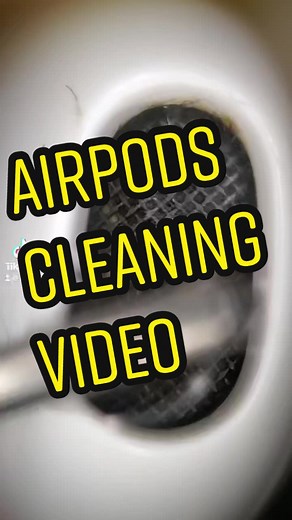 How to clean your AirPods. Are parrots 🦜 a fruit or rock? #airpods #airpodsclean #fy #foryou #LENOVOJUSTBEYOU