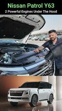 The King is Back! 👑 Nissan Patrol Y63 2025: V8 Khatam, New V6 Power Shuru! 🚀