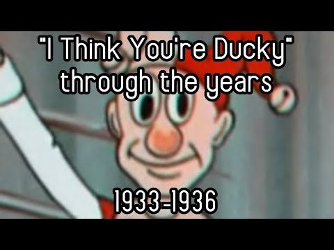 "I Think You're Ducky" Merrie Melodies Intro Theme through the years (1933-1936)