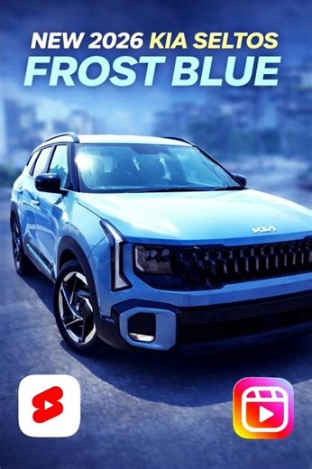 2026 Seltos Frost Blue – This Colour Looks Amazing! #kia #seltos #kiamotors