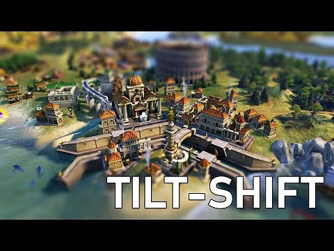 Unreal Engine 5 - Tilt Shift Effect Using Post Process Materials