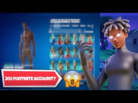 Buying A Fortnite Account For Under 20$? * ITS STACKED*