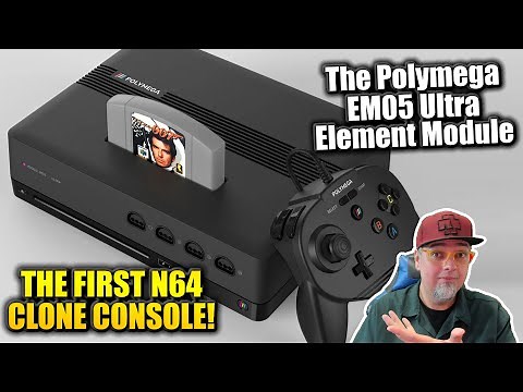 The FIRST Nintendo 64 CLONE Console! Polymega EM05 Ultra Element Module ANNOUNCED!
