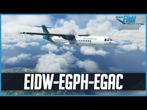 MSFS LIVE | Real World Emerald Airlines OPS | ATR72-600 | Dublin v2, Edinburgh & Belfast City
