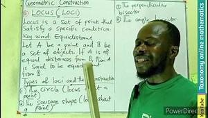 64 reactions · 12 shares | Geometric Construction: Introduction to the concept of Locus (Plural Loci) of a point and their types - Episode 16 #21stdigiskillz #mathematics #highlights #followers #geometricconstruction | Taxonomy online mathematics | Facebook