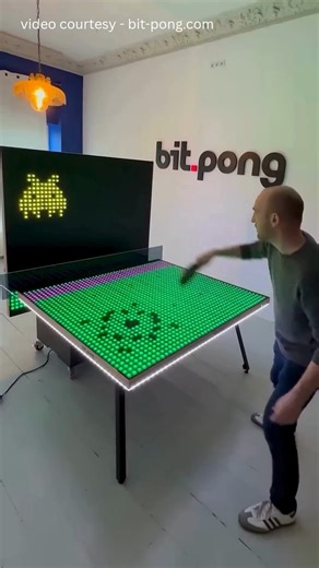 1.2K views · 14 reactions | Bit Pong – The Digital Ping Pong Game You’ve Never Seen Before!  #BitPong #DigitalPingPong #SmartGaming #InteractiveSports #FutureGames #ArcadeGames #TechInnovation #fblifestyle | Gadgetxplore | Facebook