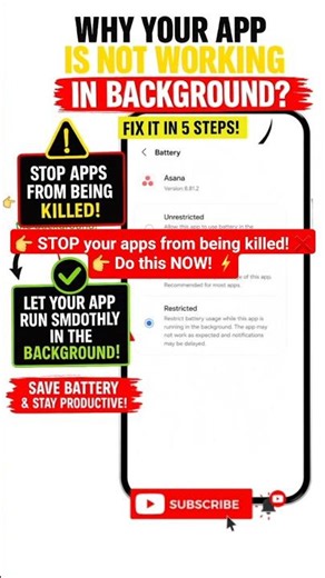 👉 Stop Apps From Running in Background? Fix It Now! ⚡