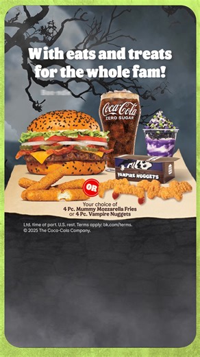 The Halloween Boo-ndles for the fam! | Burger King | Facebook