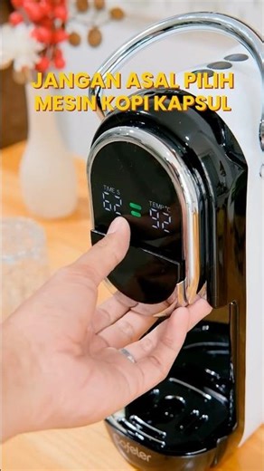 Sekarang bisa atur suhu di mesin kopi kapsul