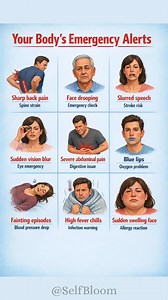18K views · 15 reactions | Your Body’s Emergency Alerts | Dangerous Warning Signs You Must Not Ignore | Healthy Lifestyle Focus | Facebook