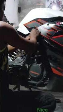 KTM RC 200 BS4 FULL SERVICE KIT INSTALL #Rauf