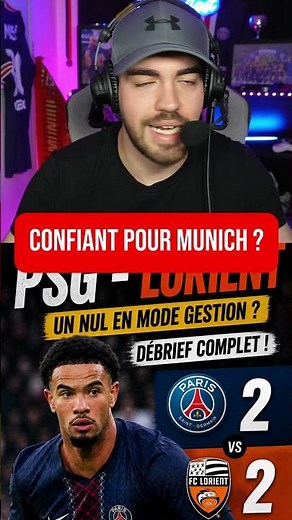 PSG held to a draw: the choice of management | PSG 2-2 Lorient