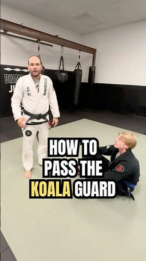 How to Pass the Koala Guard as They Control Your Leg #JiuJitsu #GuardPassing #friscotx